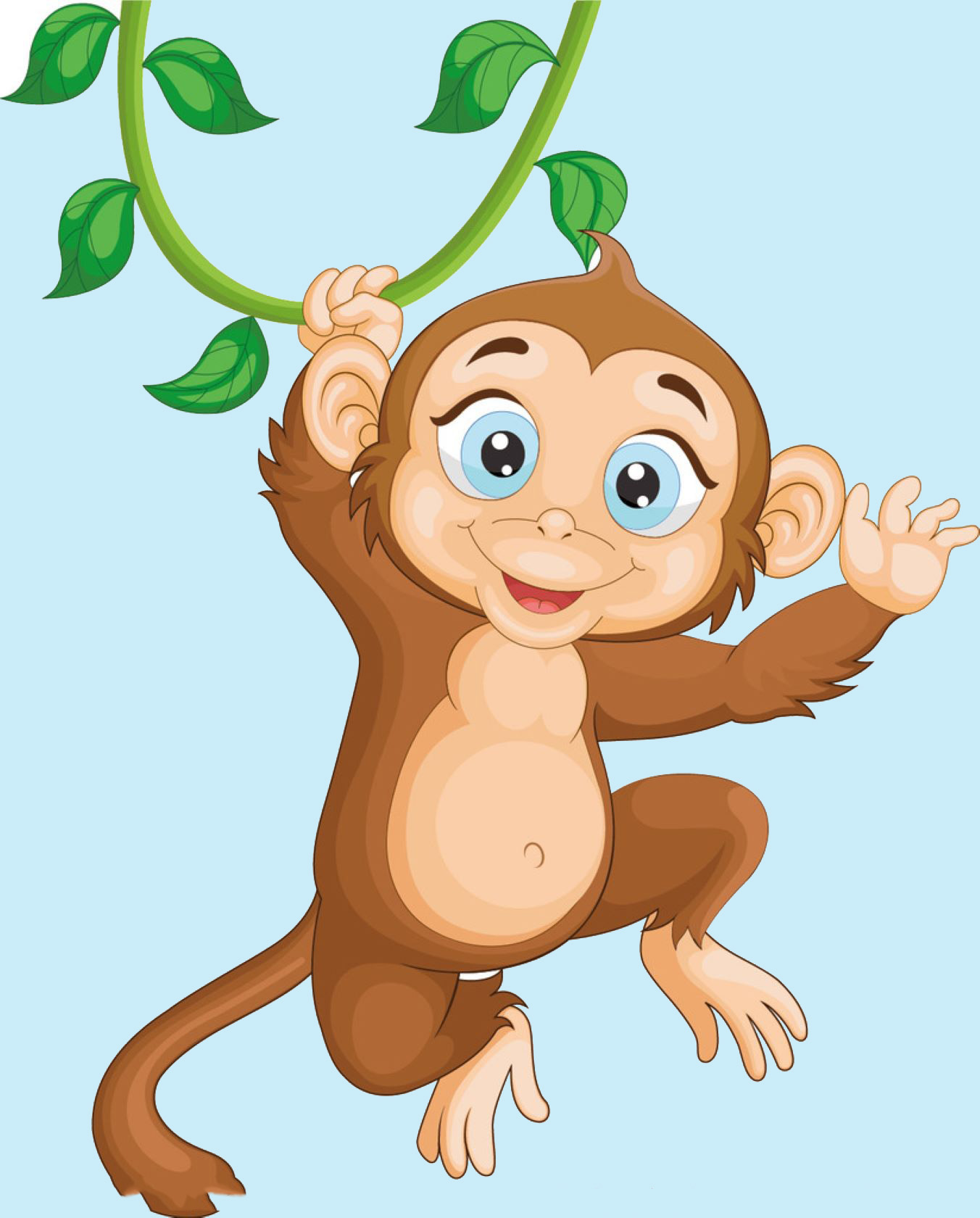 Chọn lọc 20 Hình ảnh con khỉ hoạt hình dễ thương cho bé yêu
