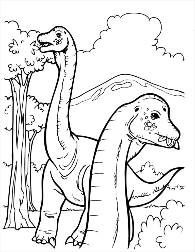 Tổng hợp với hơn 64 về hình vẽ tô màu khủng long  trieuson5