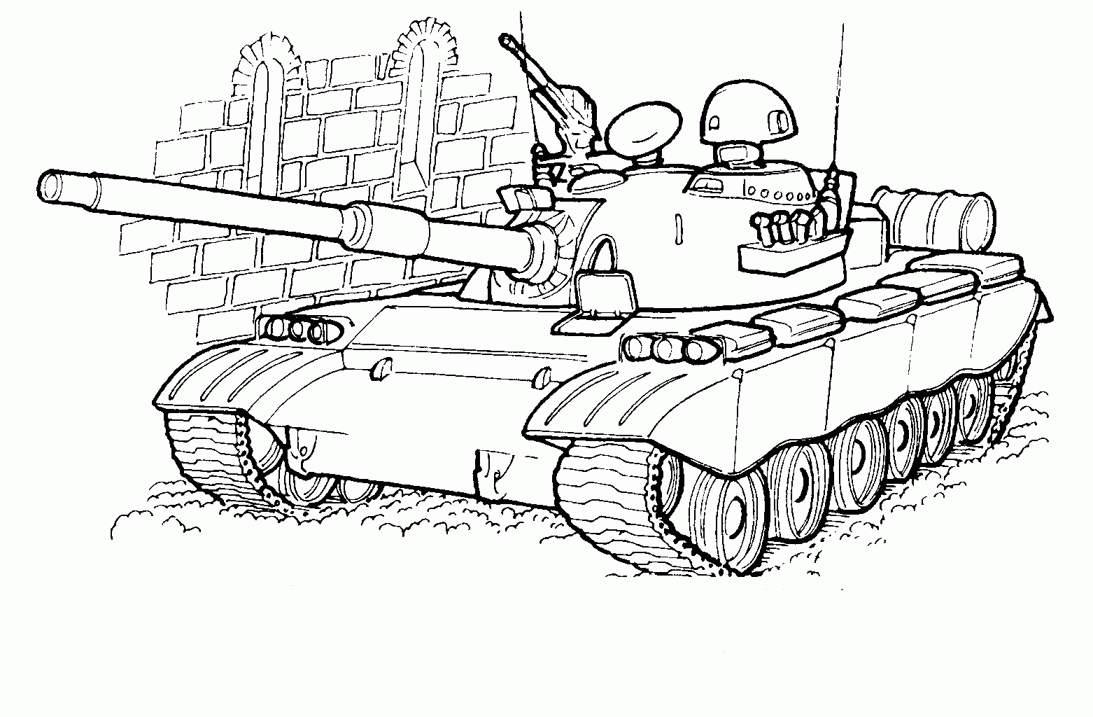Cách vẽ xe tăng đơn giản nhất  How to draw a tank  Lulu Art 205  YouTube