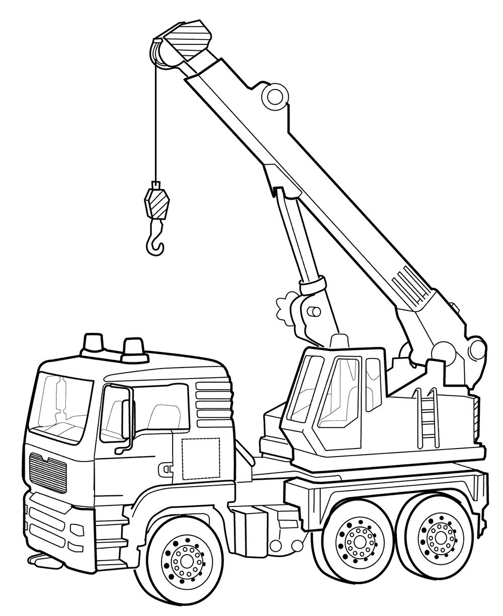 Xe Vẽ Cần Cẩu  liên hợp vận chuyển hàng hóa png tải về  Miễn phí trong  suốt Đen Và Trắng png Tải về