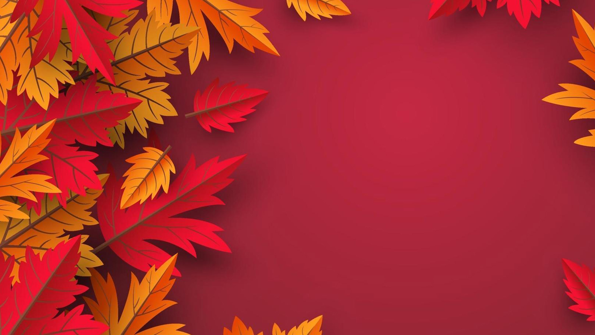 Hãy chiêm ngưỡng bức ảnh với background đẹp lá sẽ đưa bạn đến với một thế giới rực rỡ sắc màu của mùa thu. Những chiếc lá vàng và đỏ rực rỡ sẽ làm bạn bị thu hút ngay lập tức và muốn khám phá thêm về bức ảnh đầy phong cảnh đẹp này.