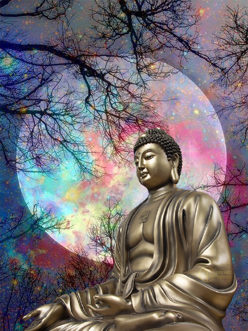 Hình Ảnh Phật Đẹp, 3D Mang Tới Cảm Giác Bình An, May Mắn