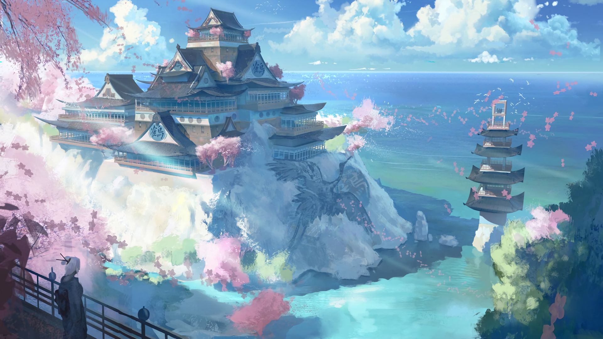 160 Phong cảnh anime ý tưởng | phong cảnh, anime, nghệ thuật ảo ảnh