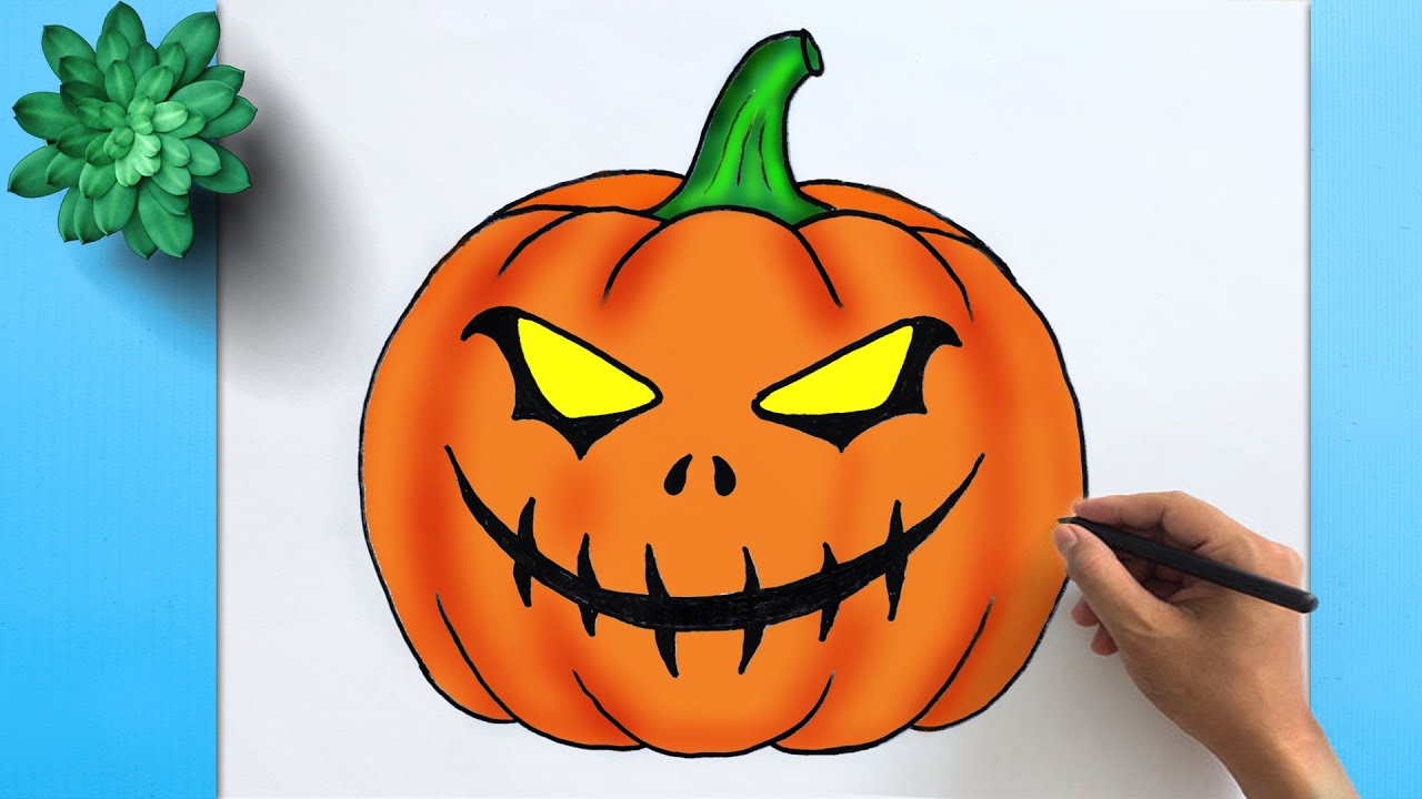Mách bạn nhiều hơn 102 hình vẽ halloween cute hay nhất  Tin Học Vui