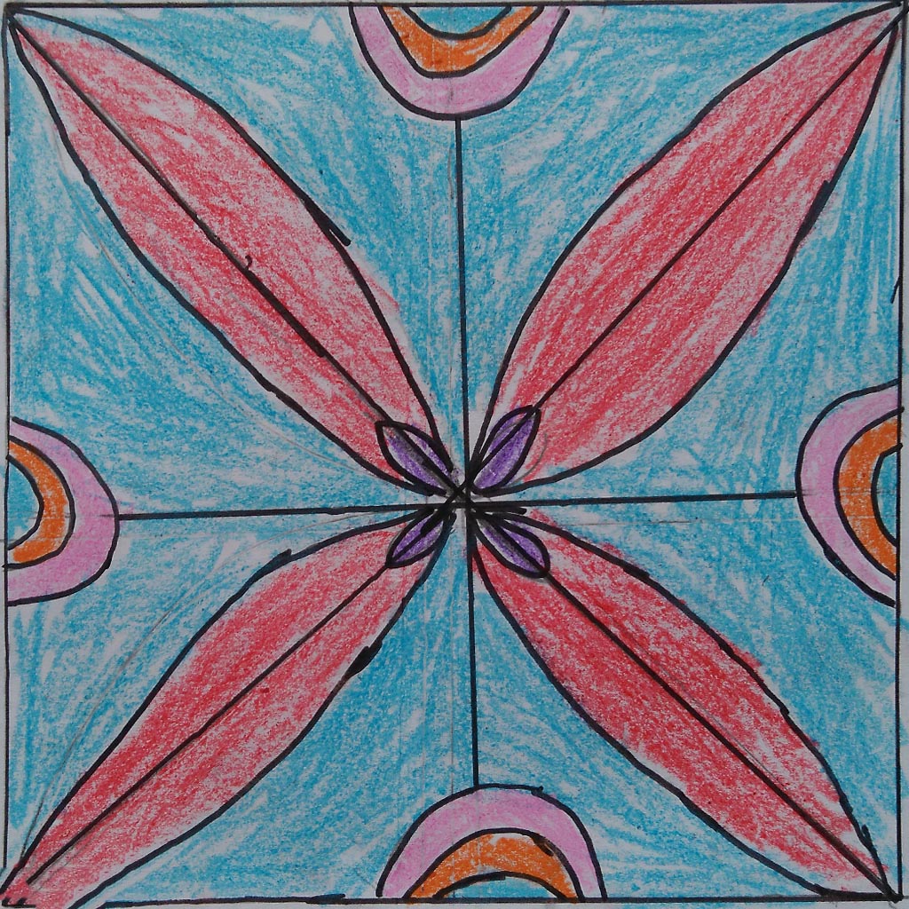 Bài 25  Vẽ tiếp hoạ tiết và vẽ màu vào hình chữ nhật  Mỹ thuật lớp 3   Linhkidnet