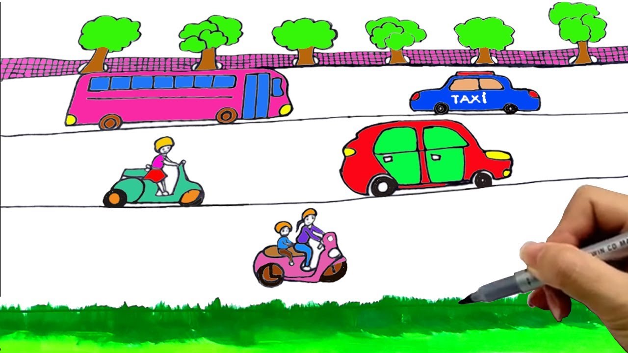 Ý nghĩa của cuộc thi vẽ tranh an toàn giao thông