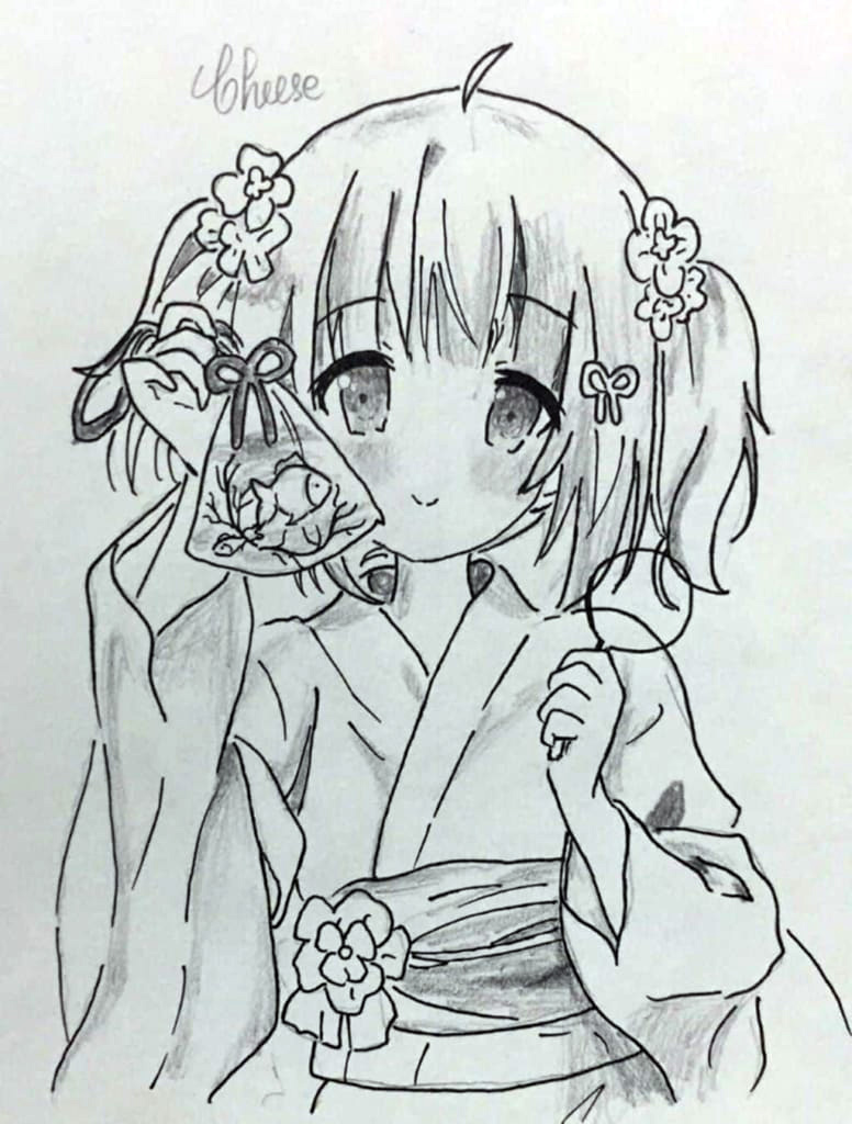 Vẽ Tranh Anime Đẹp Ngầu, Cute [Đơn Giản Như Đang Giỡn]