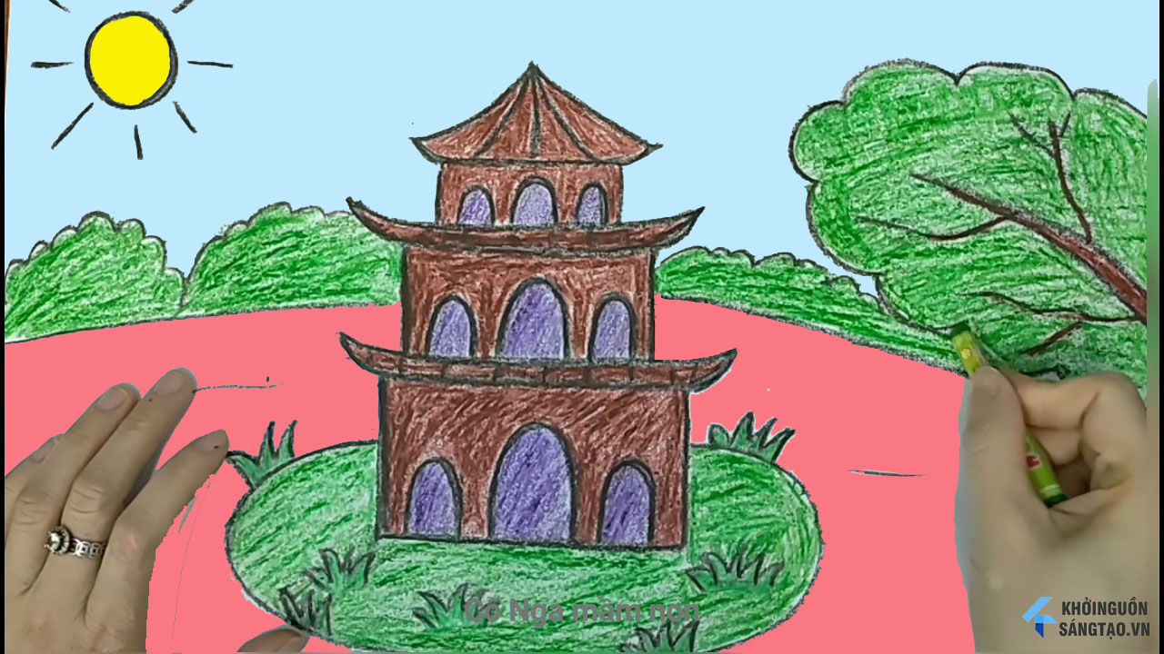 Tổng hợp 261 vẽ tháp rùa đơn giản tuyệt vời nhất  Tin Học Vui