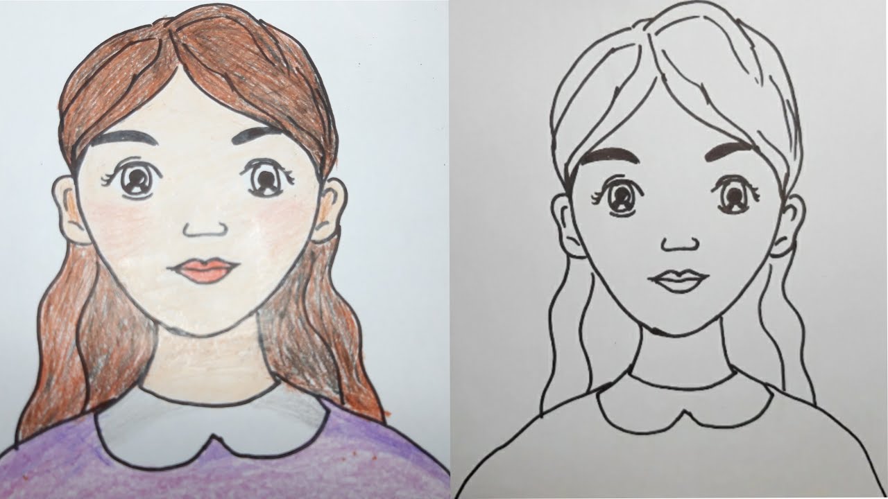 Vẽ tranh tặng mẹ đơn giản  Tranh vẽ 83  How to draw happy womens day  easy  YouTube