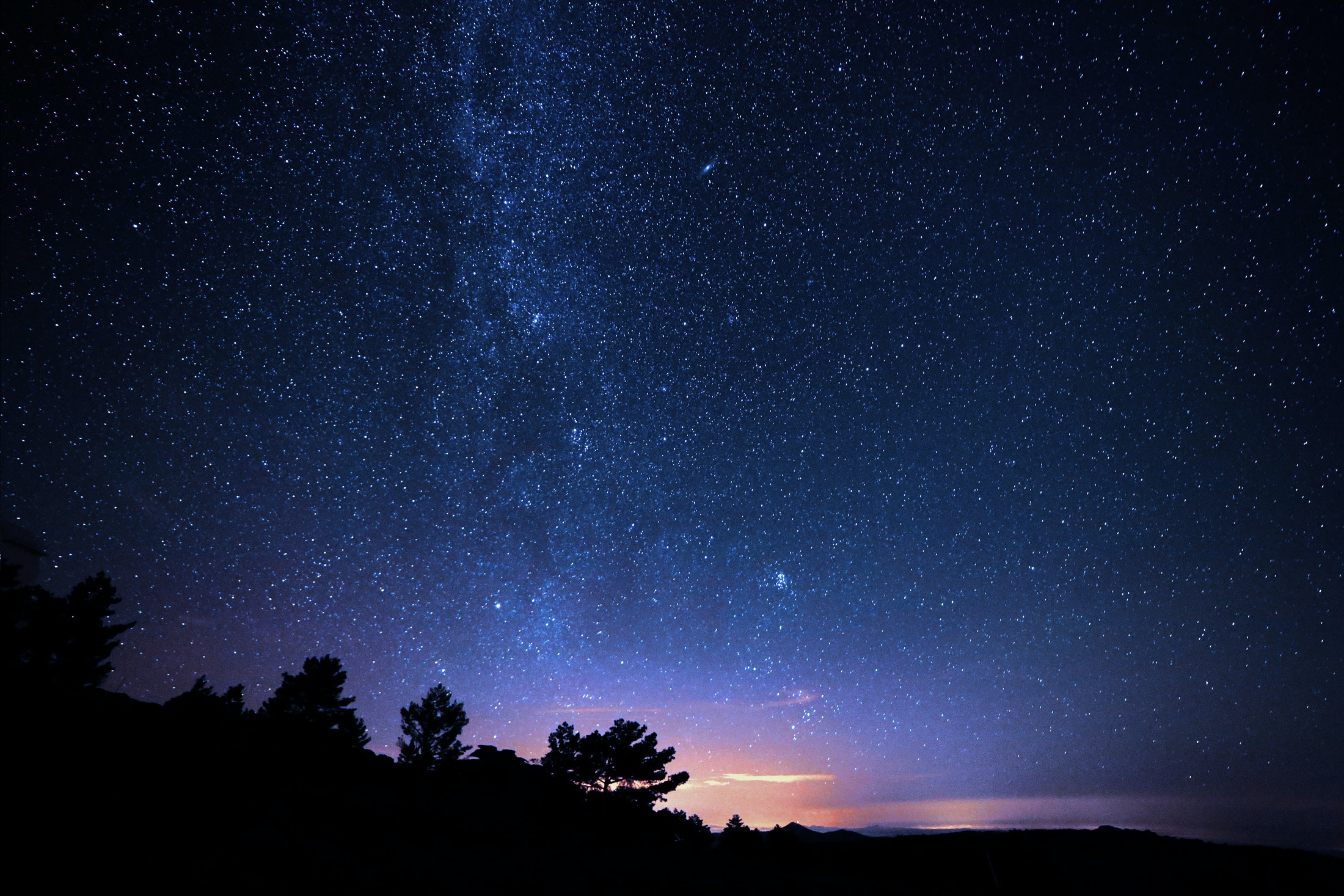 50 Hình nền bầu trời đêm đầy sao đẹp lung linh Full HD không thể