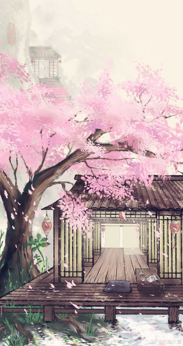 Những Hình Nền Điện Thoại Hoa Anh Đào Anime Đẹp Nhất Cho Mùa Xuân