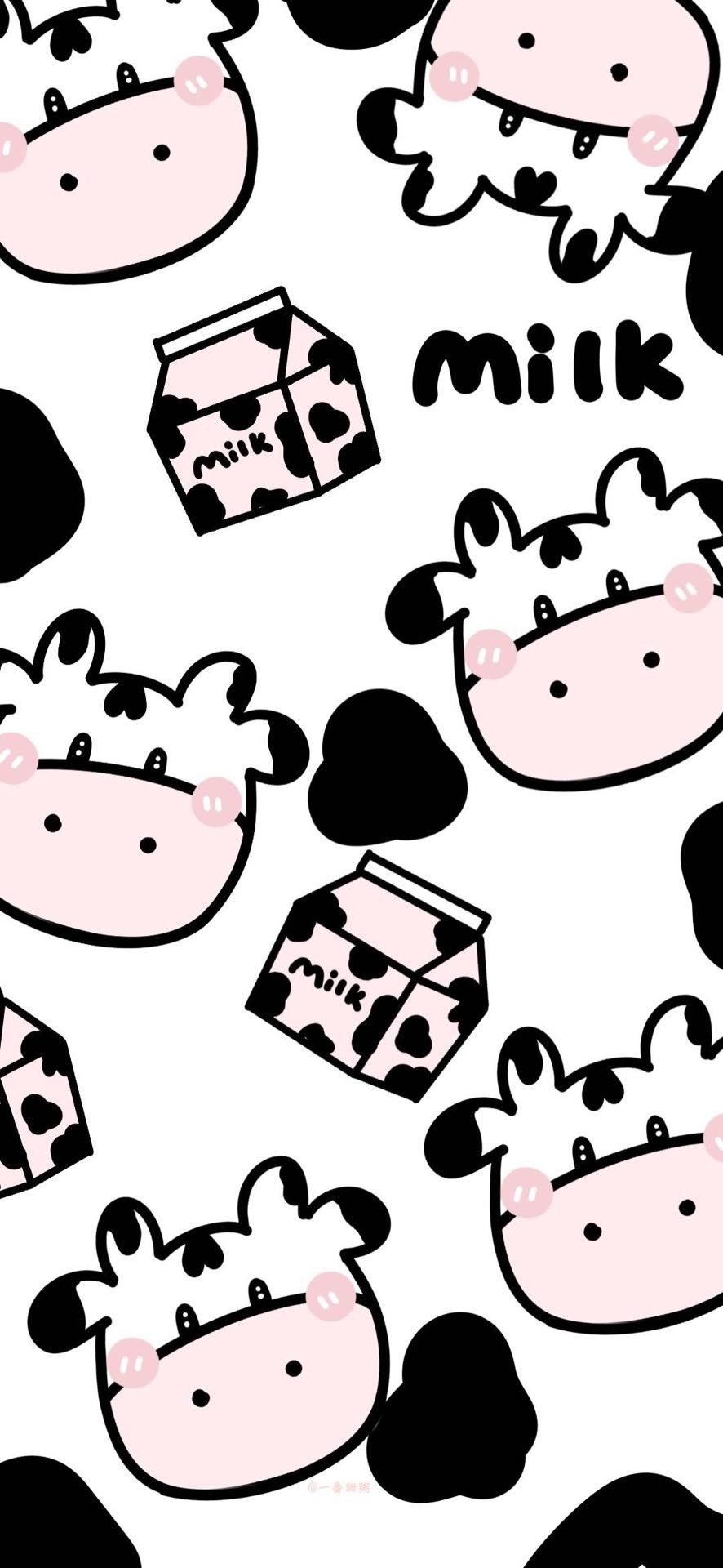 30+ Hình Nền Bò Sữa Đẹp, Cute, Ngộ Nghĩnh, MUỐN BẮT VỀ NUÔI