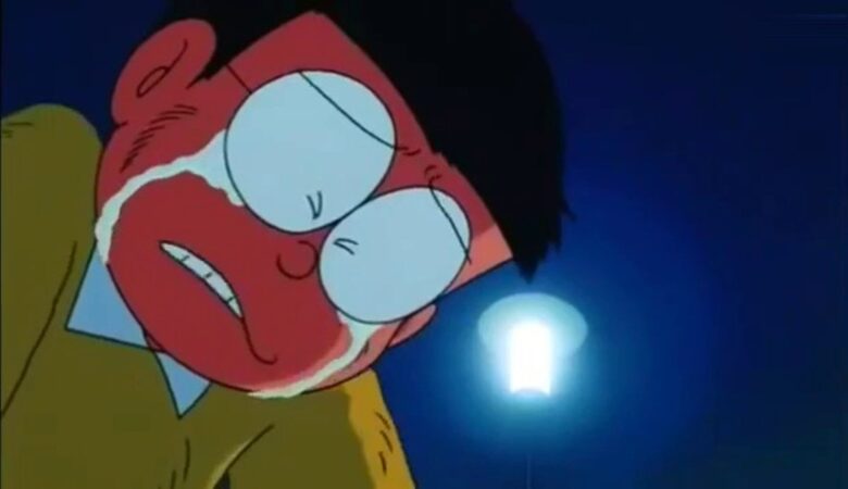 Ảnh Nobita buồn khóc