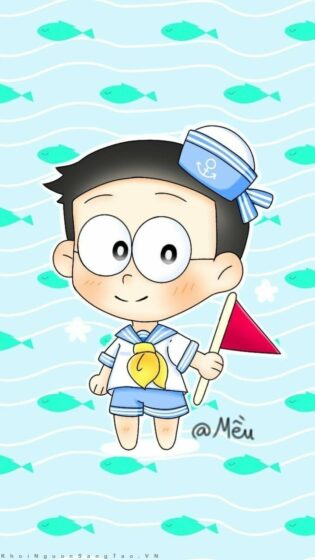 Ảnh Nobita cute, dễ thương nhất