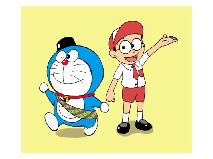Ảnh Nobita và Doremon đi chơi