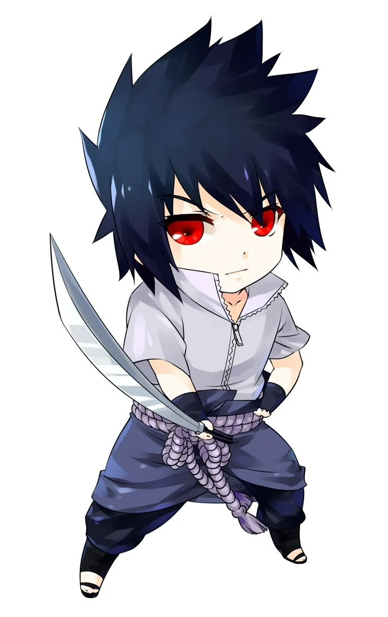 Hình ảnh Sasuke không chỉ là ánh mắt sắc bén, đôi tai nhọn, hay đôi cánh tối giản mà còn là sự dễ thương, tinh nghịch, đáng yêu khiến người xem không thể rời mắt. Bạn muốn khám phá những khía cạnh này của Sasuke? Hãy bấm vào ảnh Sasuke cute để chiêm ngưỡng và cảm nhận thêm sự đa dạng và phong phú của anh chàng này.