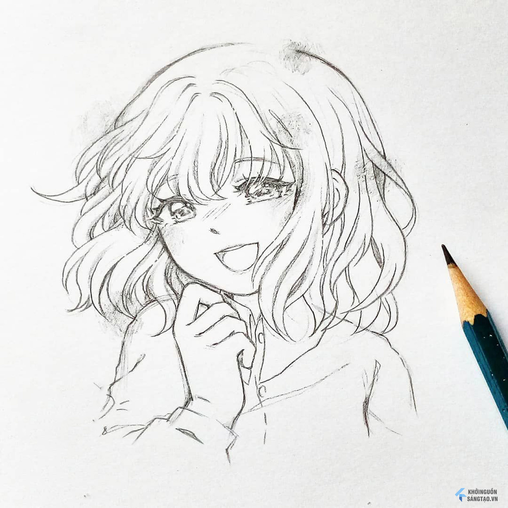 Hướng dẫn vẽ miệng nhân vật Anime cực xinh cực đơn giản