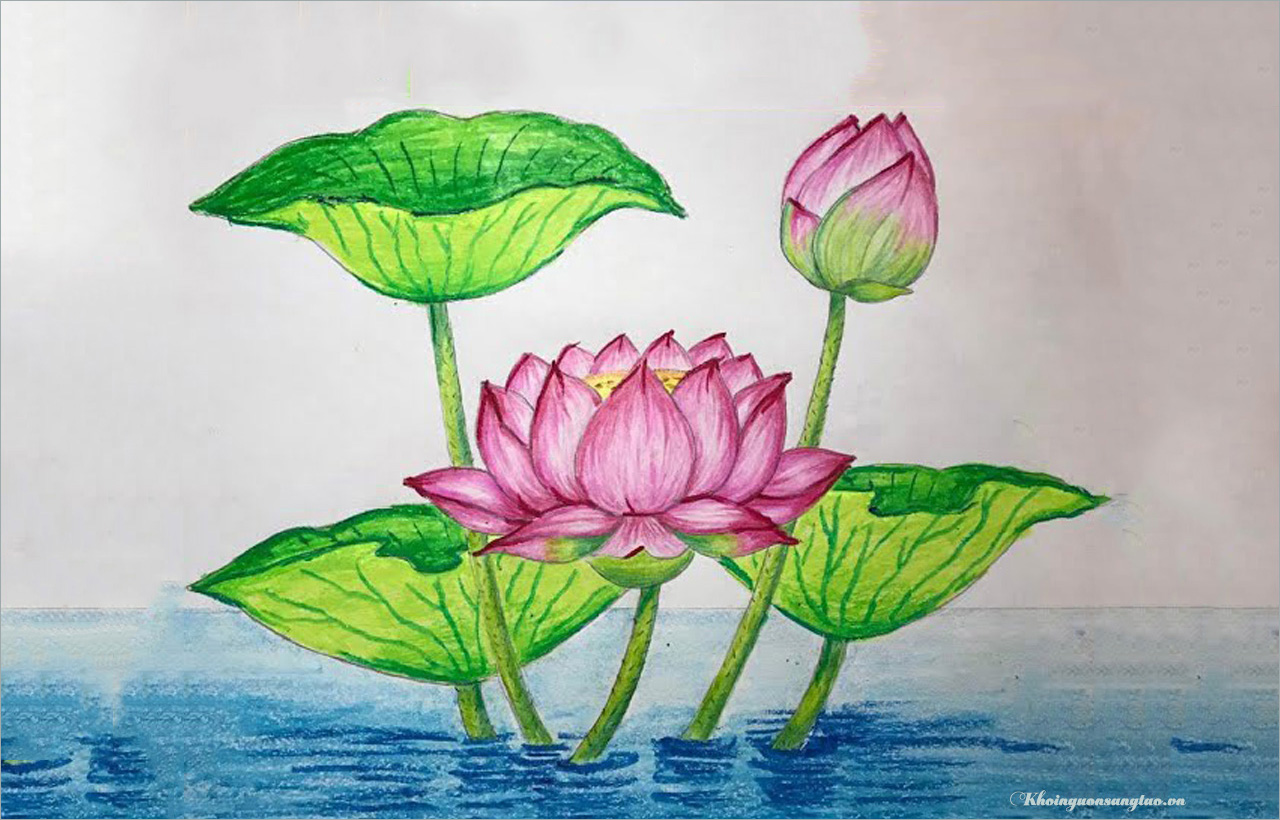 99 hình mẫu tranh giành hoa sen tử vi phong thủy đẹp tuyệt vời nhất trái đất 2020  Tranh Sơn Dầu  Phương Nguyên