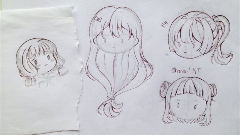 Hãy đến với hình ảnh vẽ tóc anime nữ cute đầy ngọt ngào và dễ thương để khám phá cách các tóc sư tài ba đã tạo nên một vẻ đẹp đáng yêu cho các nhân vật trong anime.
