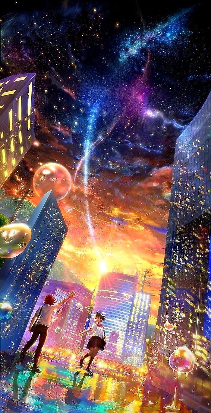 50 Anime Galaxy huyền ảo