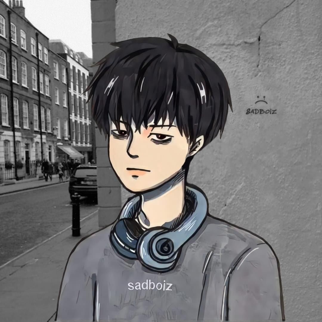 Sad boy là gì Hình nền avatar sad boy anime cực đẹp  Lê Văn Tám