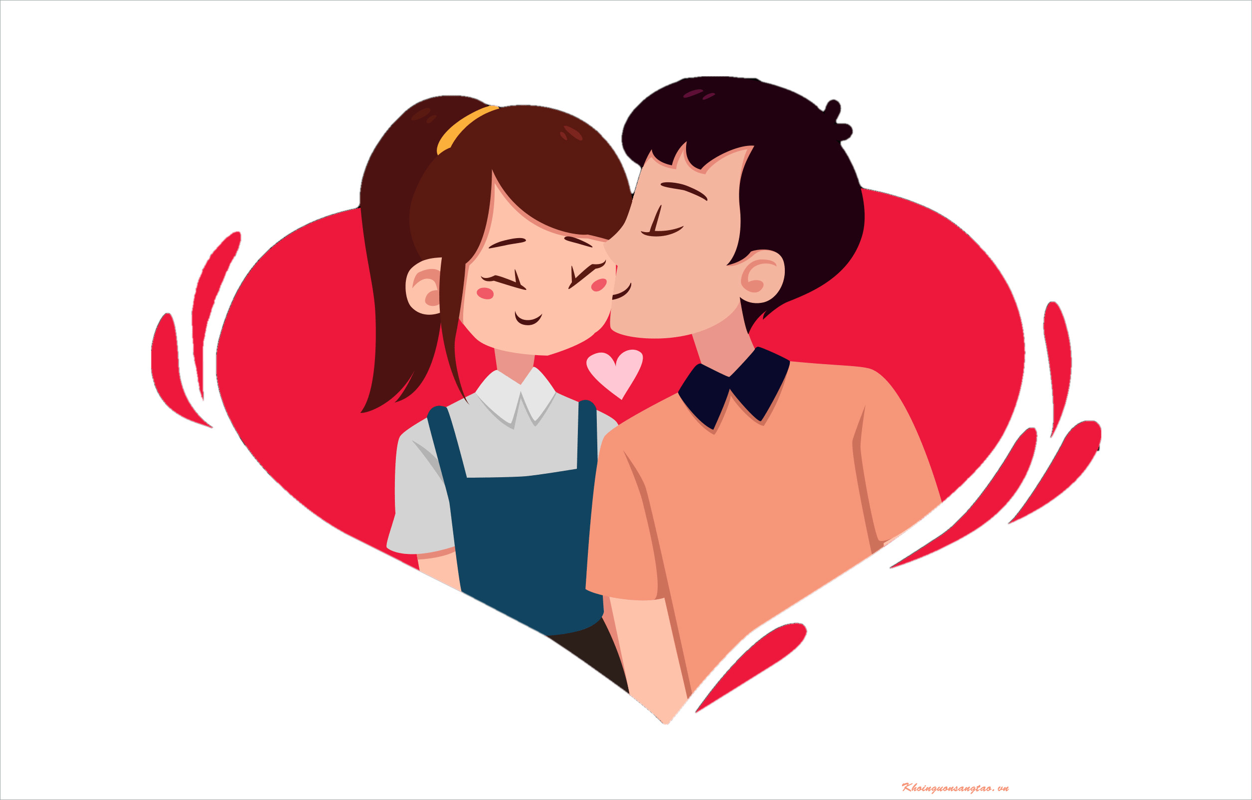 Top 99 avatar đôi anime hôn nhau đang gây bão trên mạng
