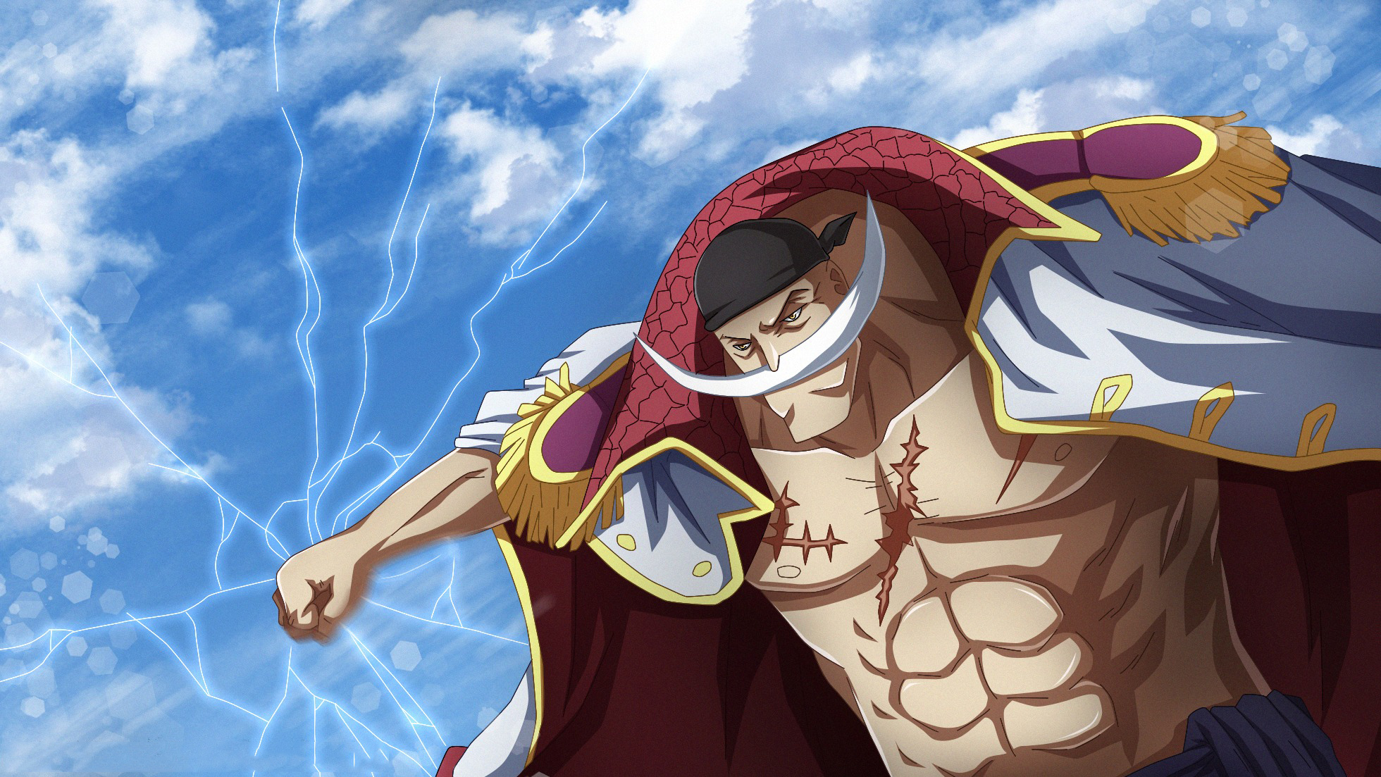 Nếu bạn là một fan của One Piece, bạn không thể bỏ qua hình nền Râu Trắng đầy sức mạnh và quyền năng. Hình ảnh này chắc chắn sẽ làm bạn cảm thấy đầy cảm hứng và tinh thần chiến đấu.