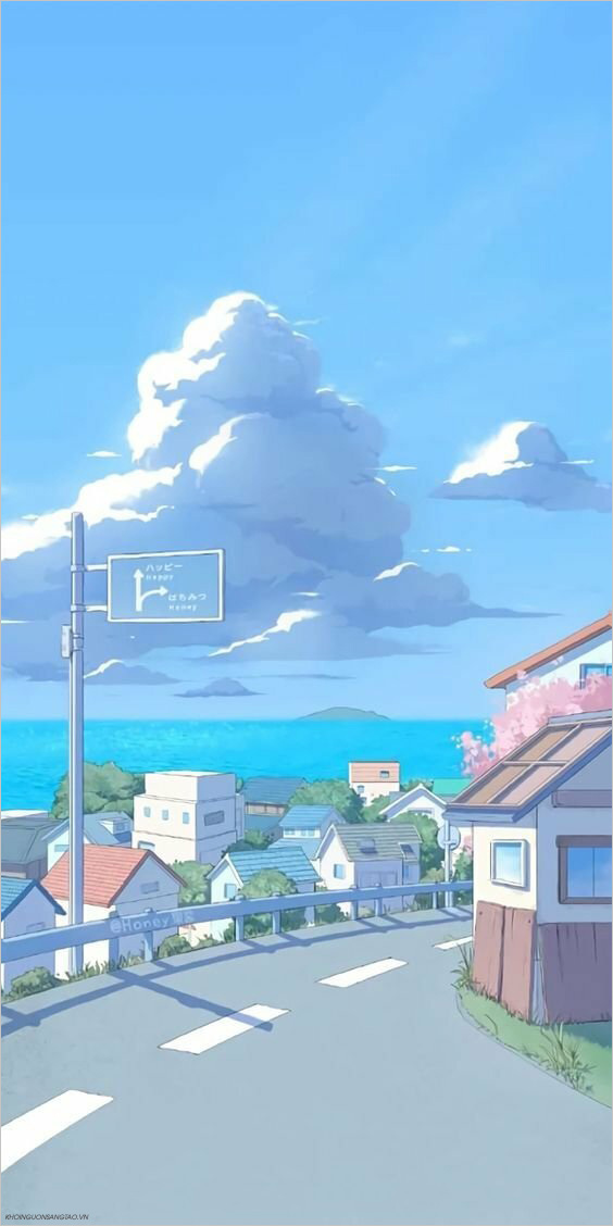 45 Hình nền cực chill cho điện thoại Iphone Android  Sky aesthetic  Scenery wallpaper Anime scenery wallpaper