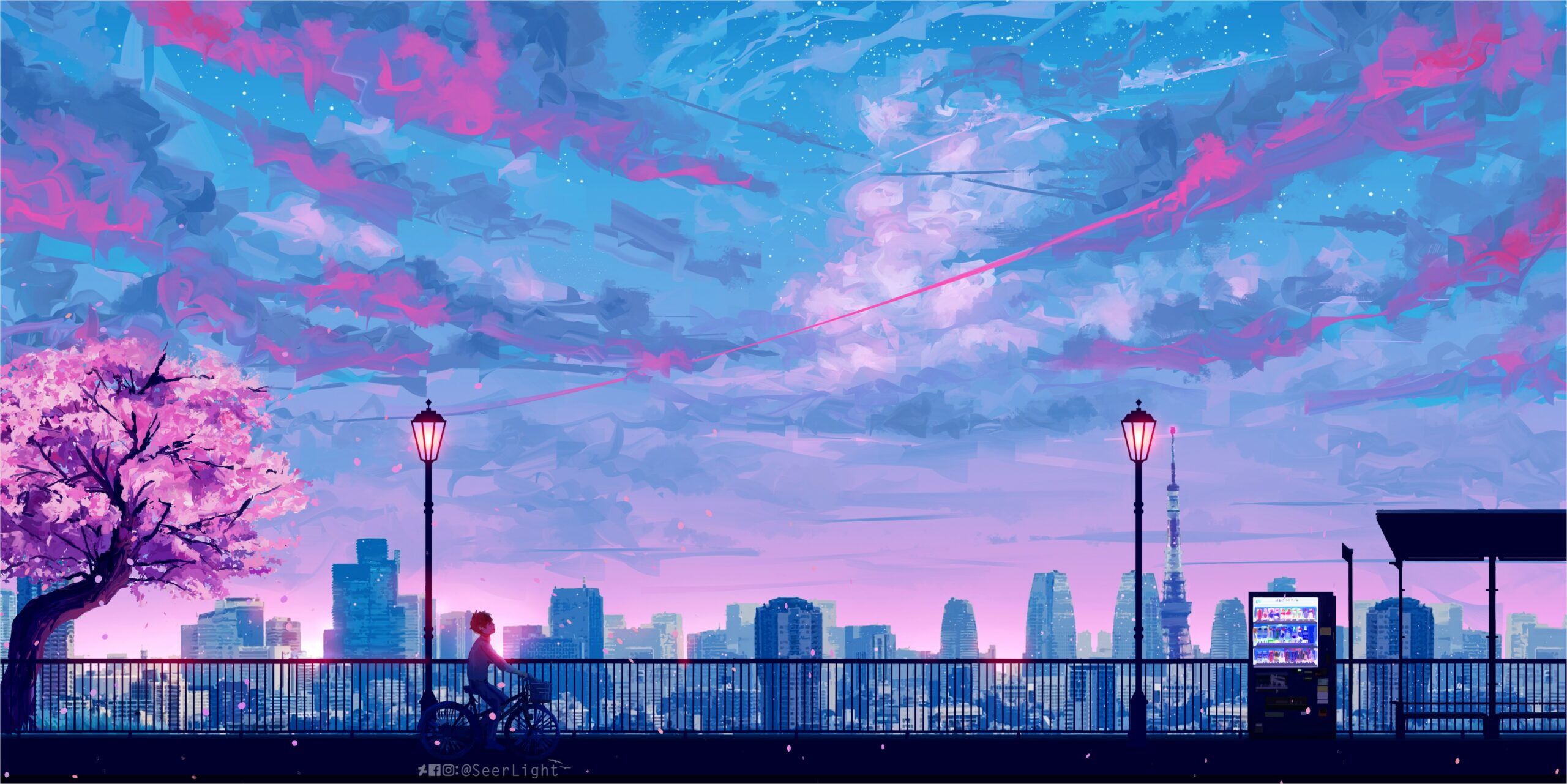 Mách bạn 104+ hình nền thành phố anime hay nhất - Tin Học Vui