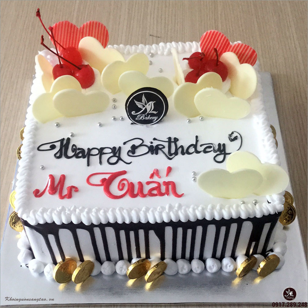 Những mẫu bánh kem đẹp dành tặng bạn trai trong ngày sinh nhật  Tiệm bánh  Kim Như