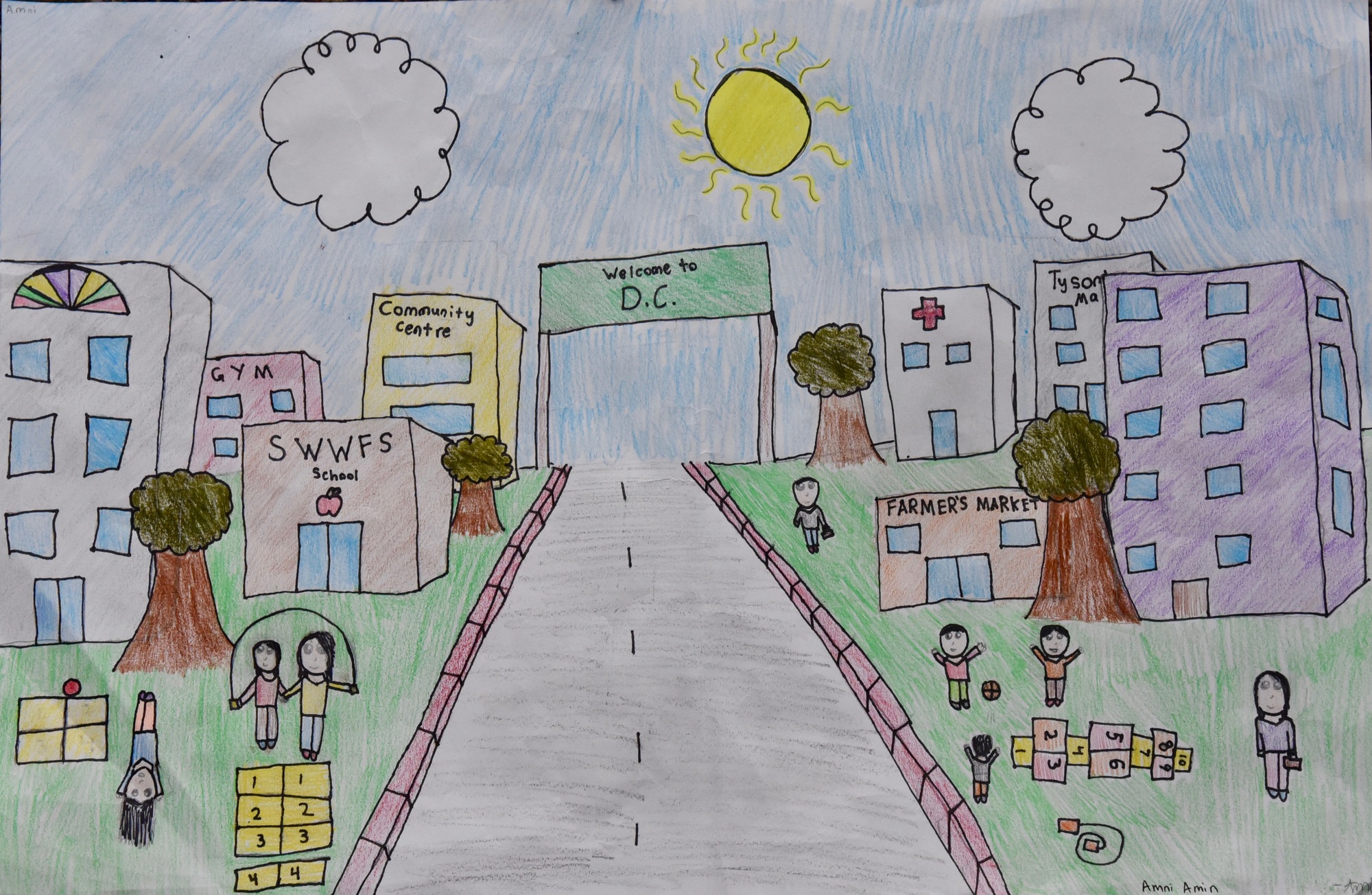 Xem tranh vẽ Sài Gòn  TPHCM của Bridget March  Tuổi Trẻ Online