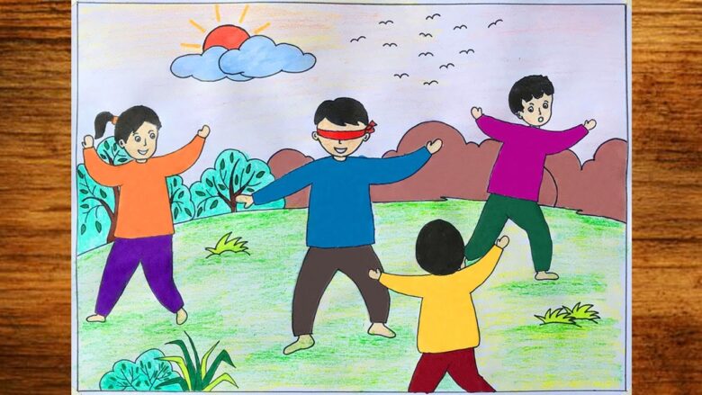 Xem hơn 100 ảnh về hình vẽ trẻ em vui chơi  NEC