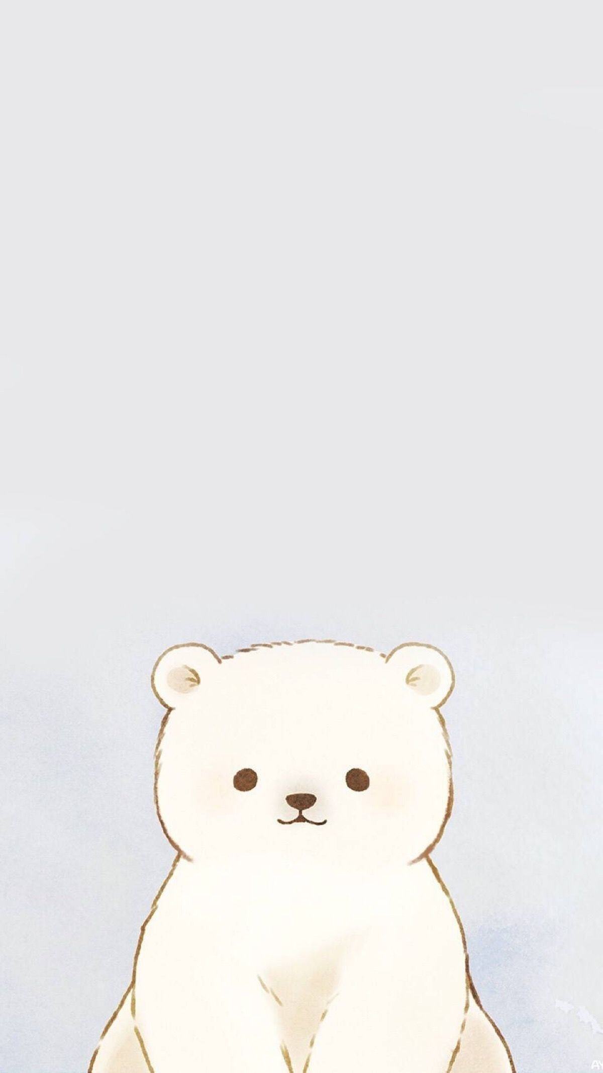 101 hình ảnh gấu trắng hoạt hình cute đẹp nhất tải miễn phí