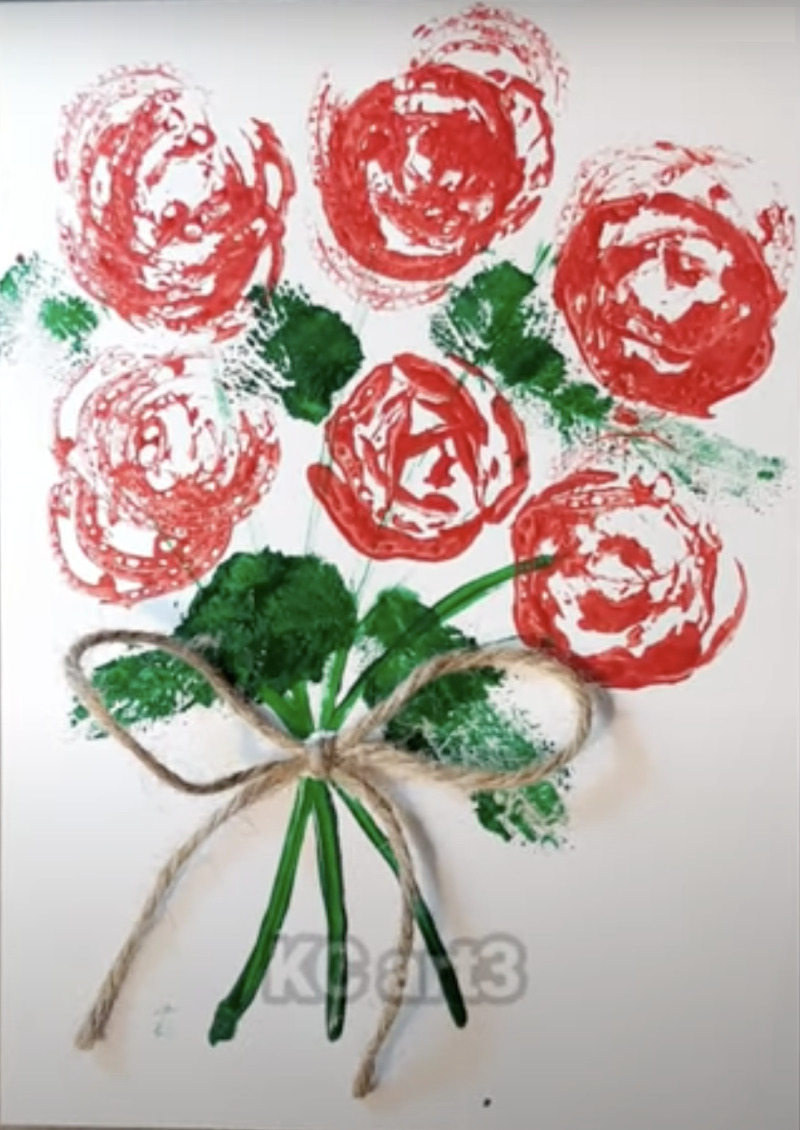 Bí quyết cách vẽ tranh in hoa lá bằng màu nước đơn giản và nghệ thuật