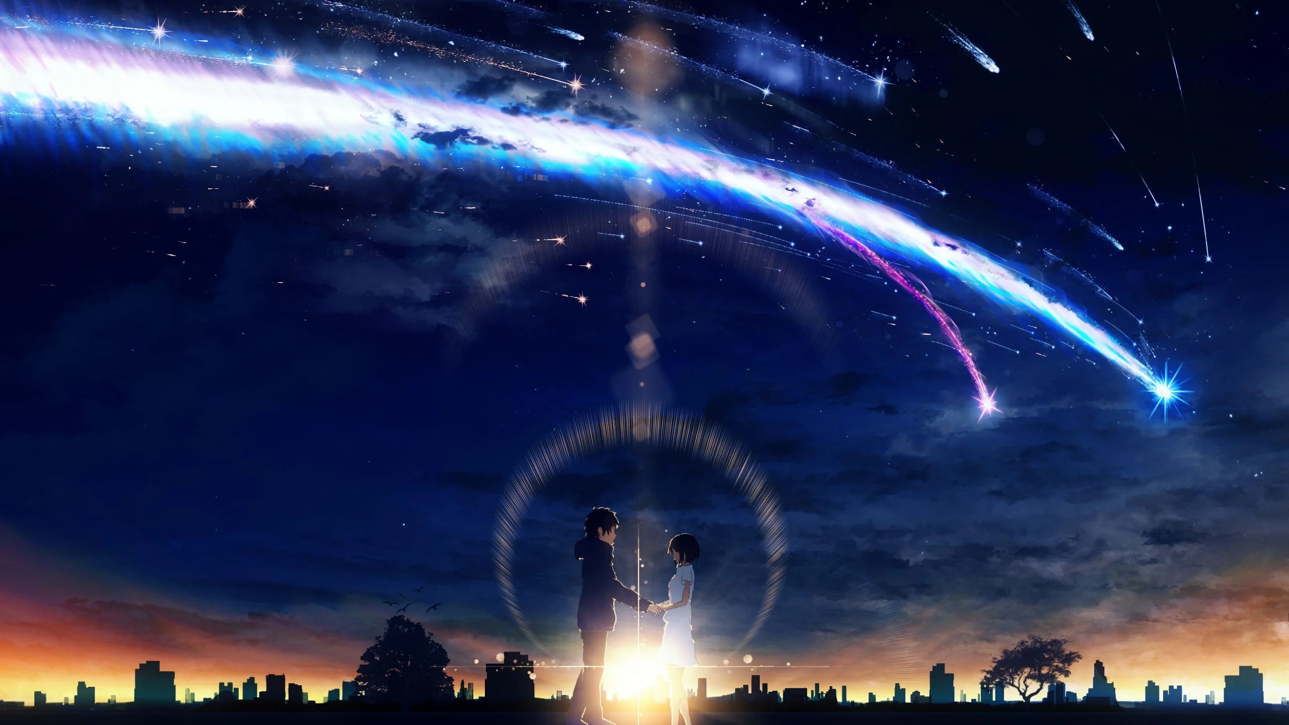 Anime Your Name Mitsuha Miyamizu 1080P wallpaper hdwallpaper desktop   Arte de anime Images wallpaper Paisajes