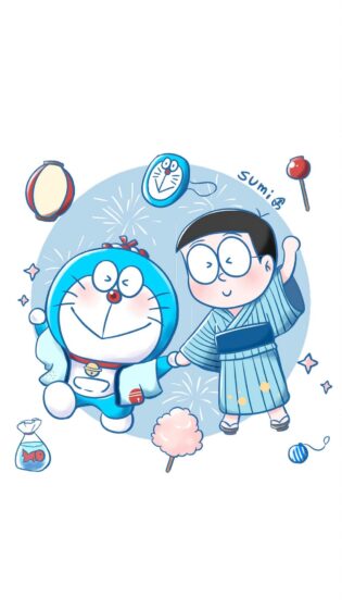 Hình nền Doremon và Nobita