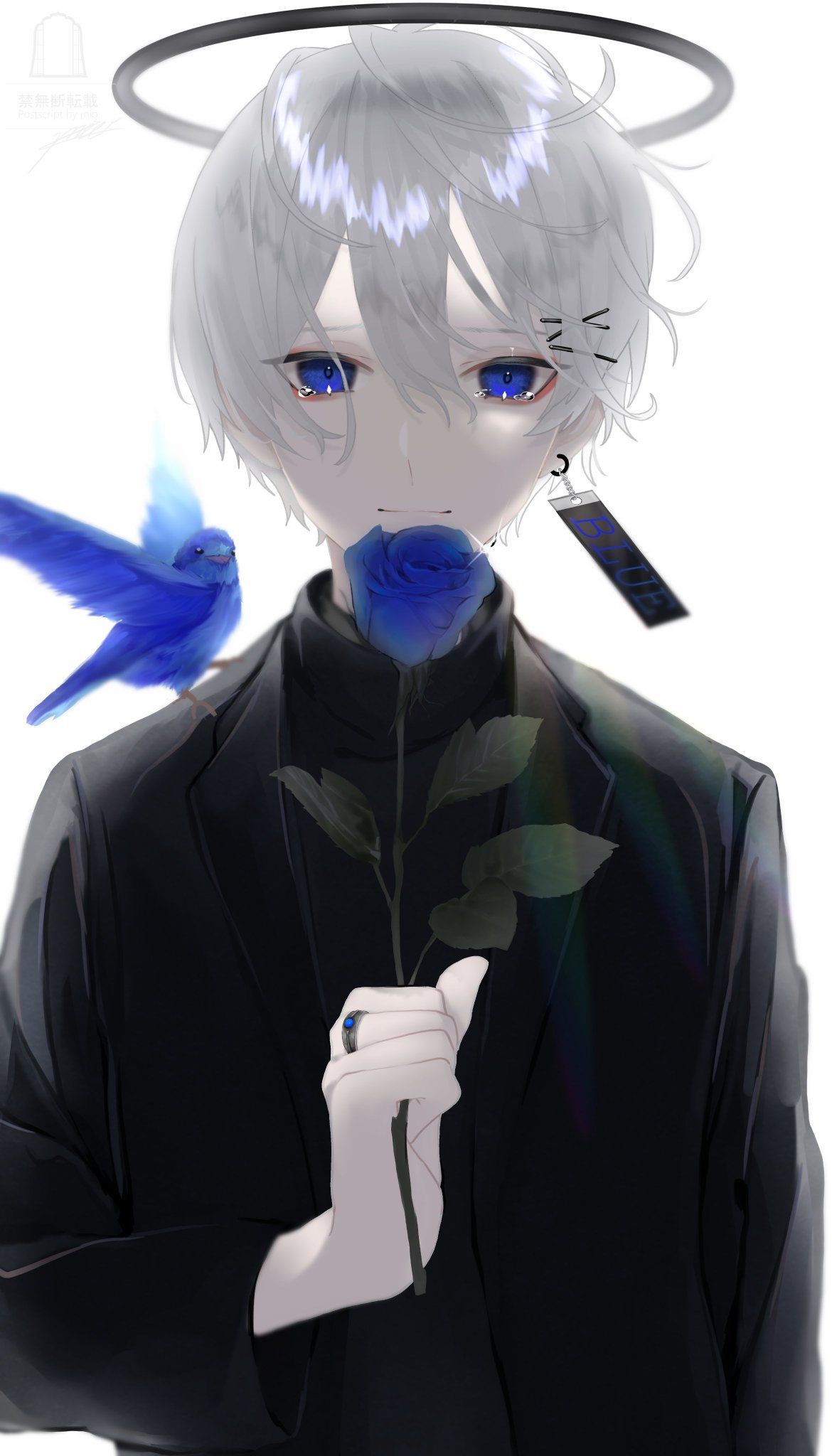 Ảnh anime nam mắt xanh  Kỷ Nguyên Làm Đẹp