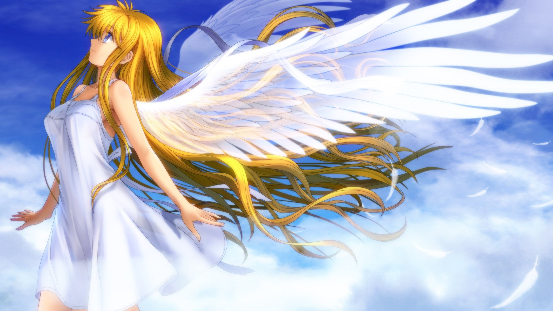 Hình ảnh anime thiên thần dễ thương đẹp nhất