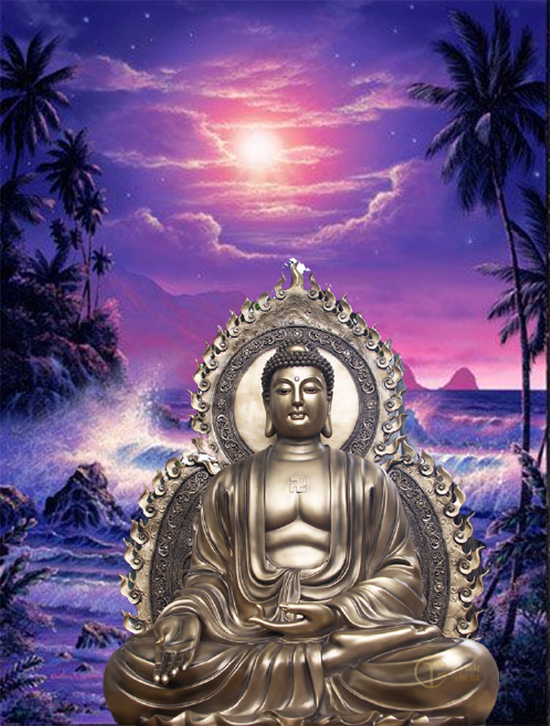 30+ Hình Ảnh Phật A Di Đà Đẹp Nhất, TỎA ÁNH SÁNG VÔ LƯỢNG