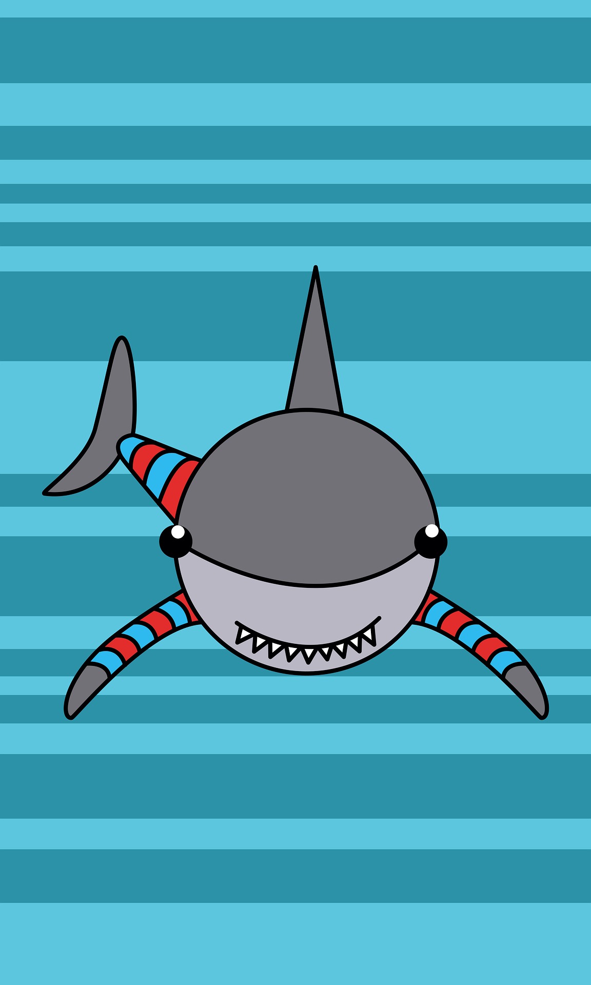 Hình ảnh Clipart Cá Mập Con Cá Mập Hoạt Hình Dễ Thương Trong Nước Vectơ PNG  , Cá Mập Con, Clip Nghệ Thuật, Hoạt Hình PNG và Vector với nền trong suốt