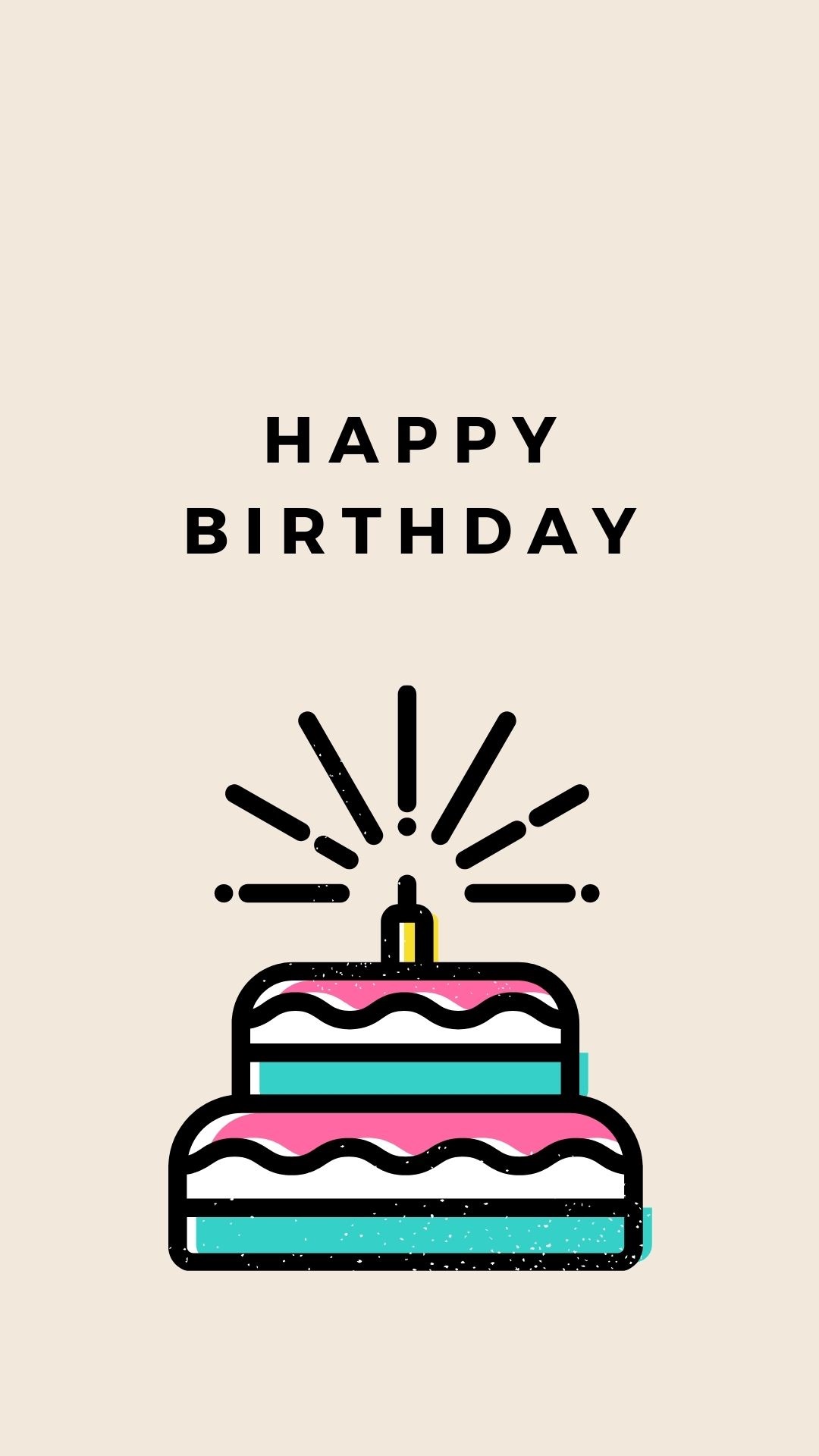Hình nền Happy Birthday Chúc mừng sinh nhật độc đáo cho máy tính VFOVN