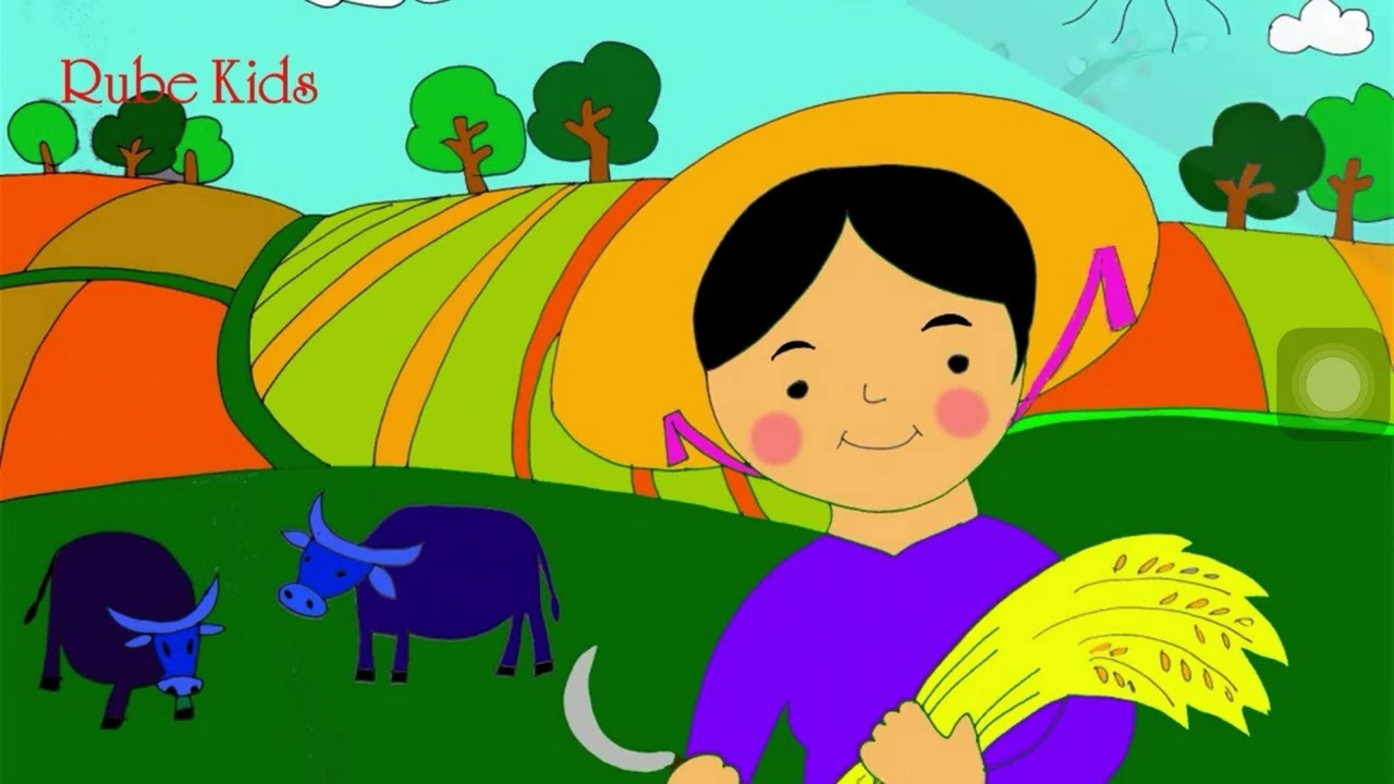 Top với hơn 93 về vẽ tranh nông dân gặt lúa mới nhất  JTC