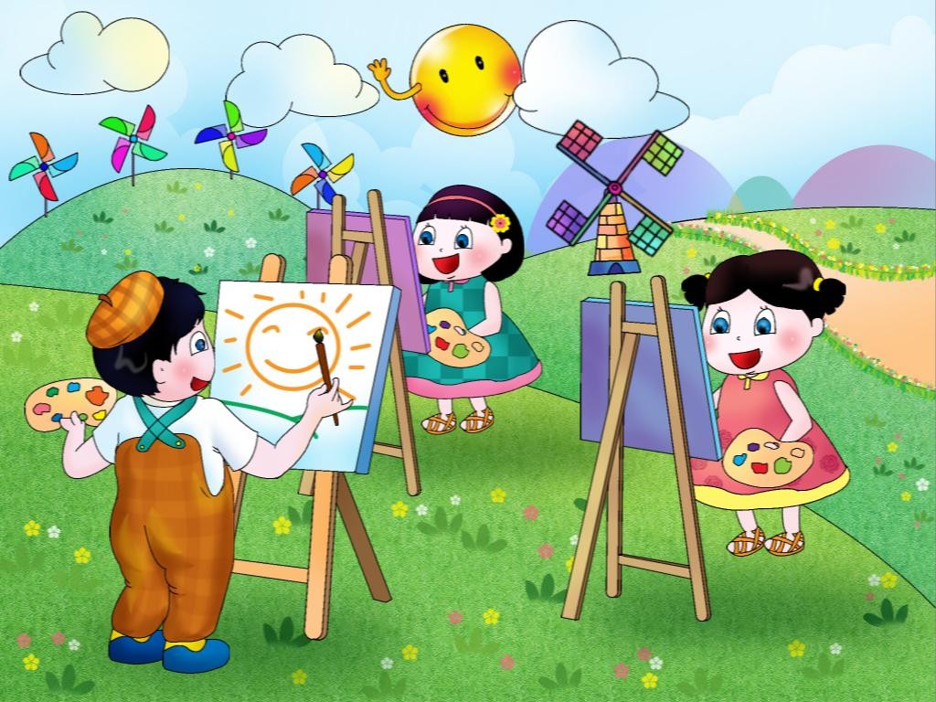 Vẽ Tranh Ý Tưởng Trẻ Thơ Đơn Giản Mà Sáng Tạo Vô Đối