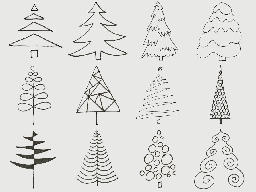 Hình nền Nền Cách Vẽ Cây Thông Noel Bằng Bút Chì Nền Tranh Vẽ Cây Thông  Noel Background Vector để tải xuống miễn phí  Pngtree