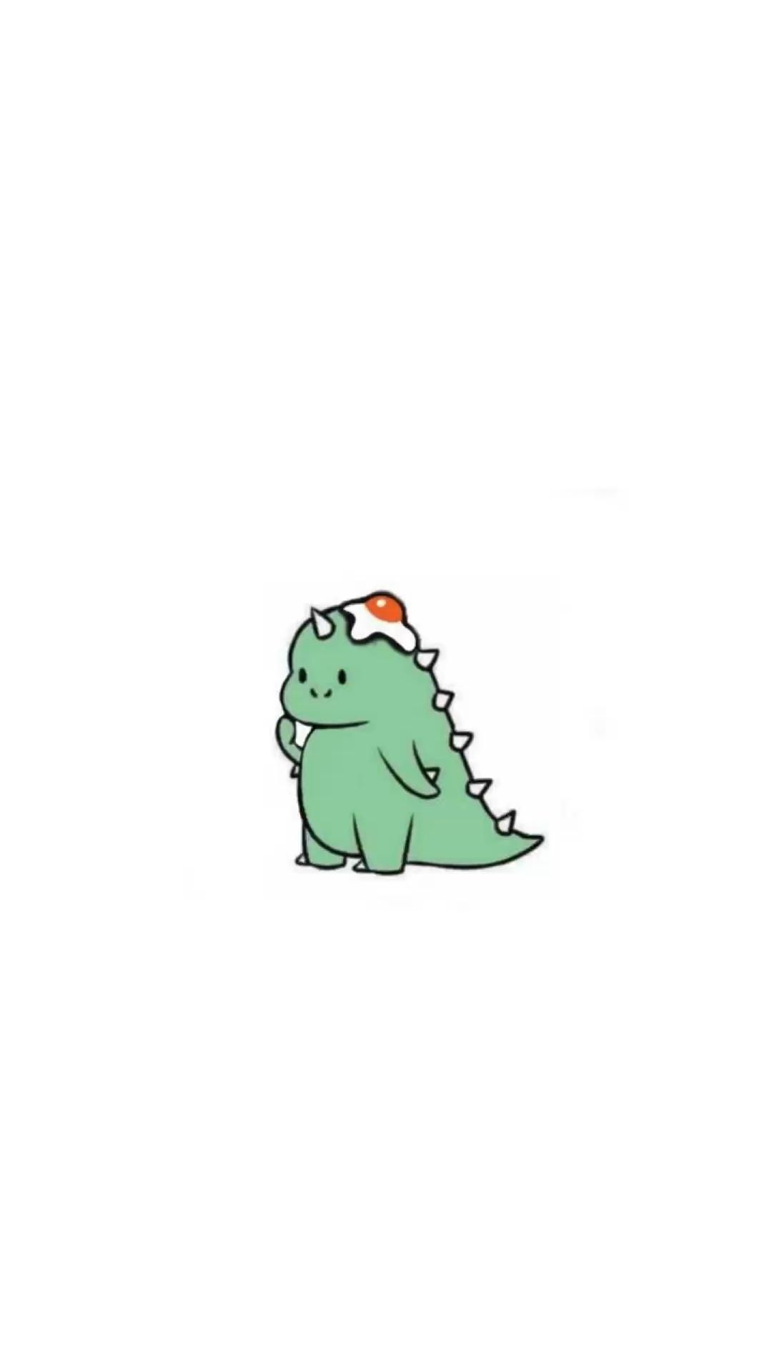 Avatar khủng long đẹp dễ thương cute